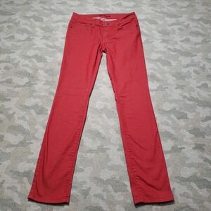 Prana Women's Skinny Jeans in Bold Red